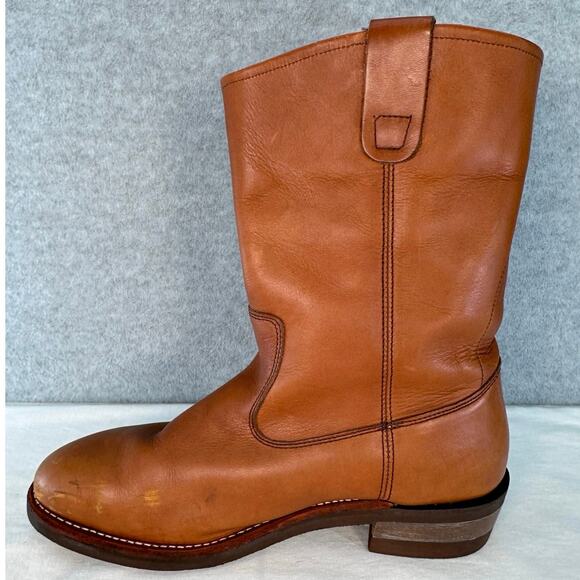 Iron Age Men’s sz 12EEE (extra wide) Leather Campus Pull On Work Boot Steel Toe - Picture 3 of 11